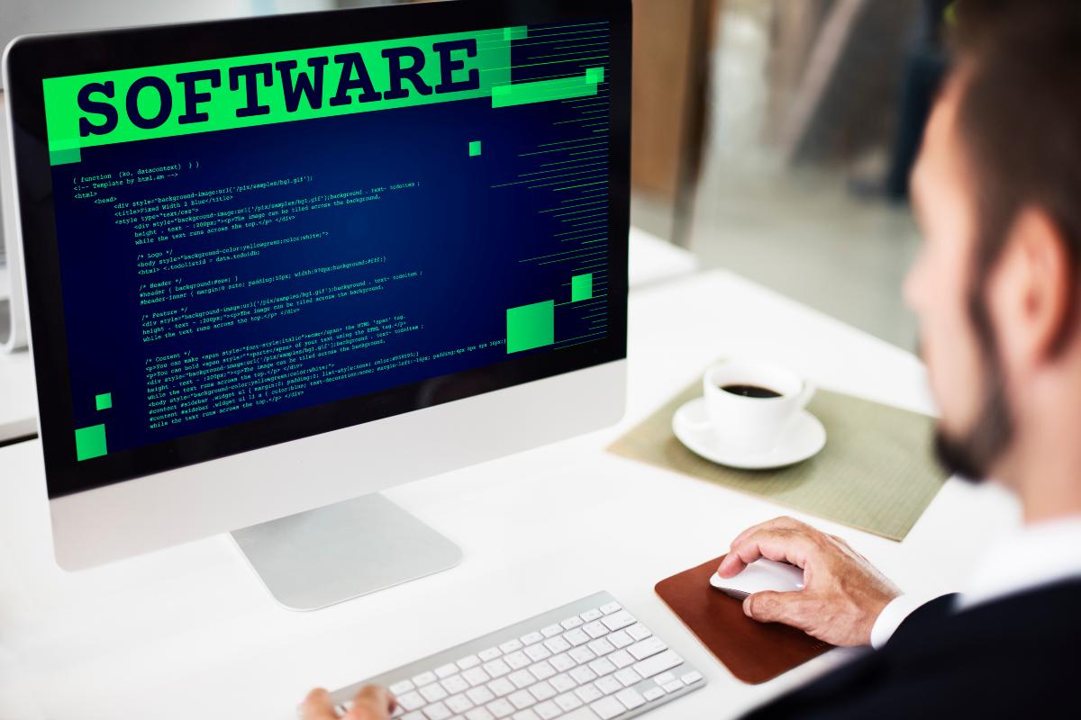 Team reviewing code to ensure security compliance 