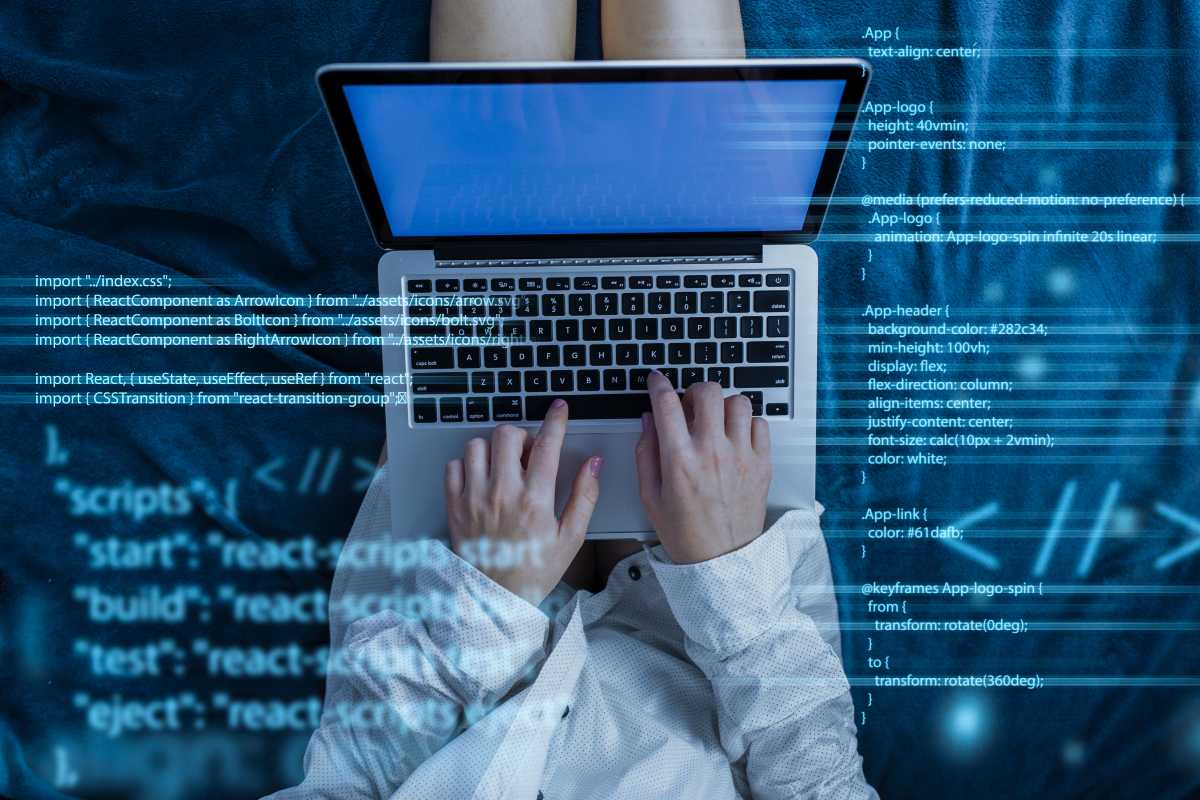 Developer applying OWASP secure coding tips