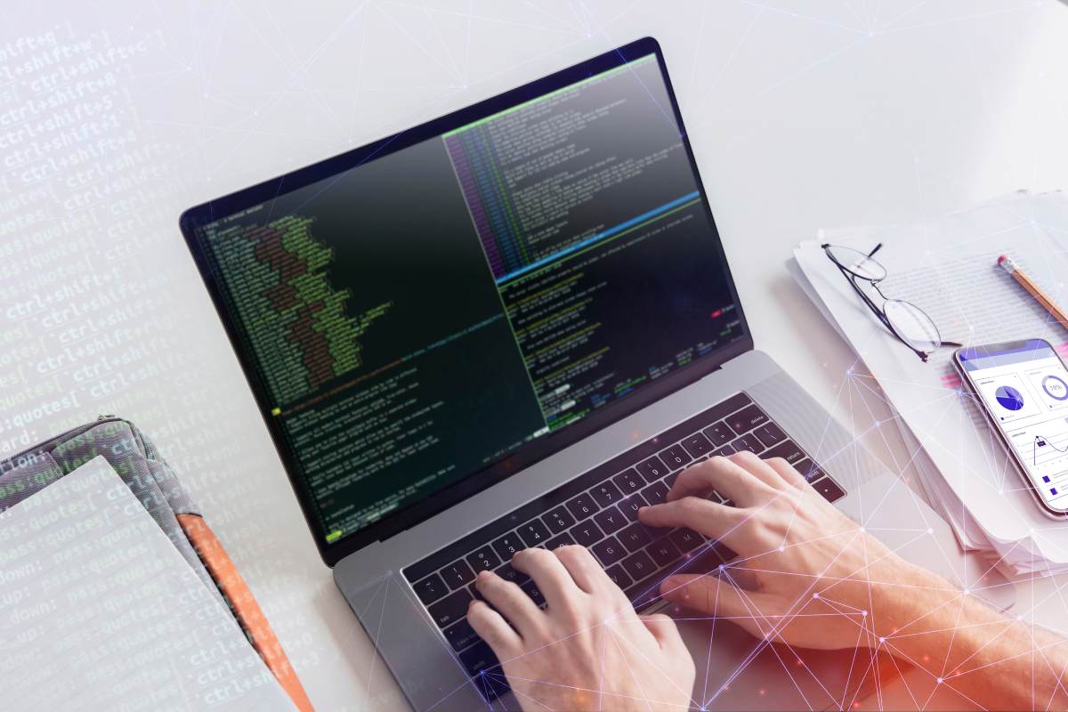 Developer writing secure code with OWASP
