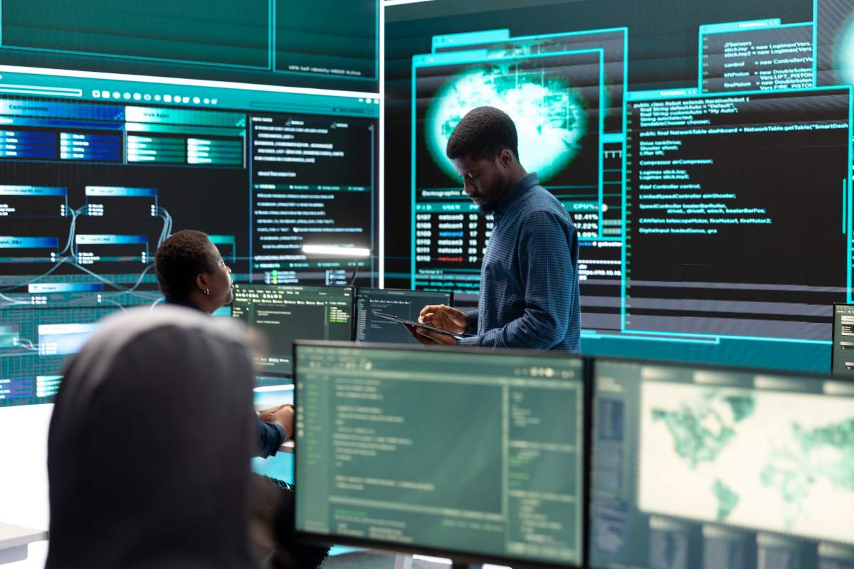 Professional entering cybersecurity field